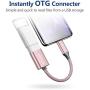 USB C to USB Adapter [2 Pack], JSAUX USB Type C Male to USB 3.0 Female OTG Cable Thunderbolt3 to USB Adapter Compatible with MacBook Pro/Air 2019 2018 2017, Samsung Galaxy S20 S20+ Ultra Note 10 S9 S8