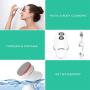 VOYOR Handheld Massager Cordless Deep Tissue Cellulite Massager for Face, Arm, Hand, Neck, Foot and Body, Silicone Face Brush, 3 Multi-functional Heads, IPX7 Waterproof & Rechargeable VRMM1-NEW