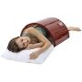 S SMAUTOP Sauna Dome Portable Far Infrared Sauna, Personal Sauna Curve Spa for Weight Loss Detox Relaxation at Home, One Person Sauna with Remote Control and Carrying Bag, Low EMF (Red)