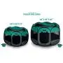 Ruff n Ruffus Portable Foldable Pet Playpen + Carrying Case & Collapsible Travel Bowl | Indoor/Outdoor use | Water Resistant | Removable Shade Cover | Dogs/Cats/Rabbit | Available in 3 Sizes