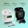 Rocxf Bluetooth 5.2 Wireless Earbuds with LED Fast Charging Case IPX7 Waterproof HIFI Stereo Headphones in Ear Built in Mic Headset Premium Sound with Deep Bass for Sport,White Rocxf Bluetooth 5.2 Wireless Earbuds with LED Fast Charging Case IPX7 Waterproof HIFI Stereo Headphones in Ear Built in Mic Headset Premium Sound with Deep Bass for Sport,White