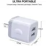 USB Charging Plug, GiGreen 5-Pack 2.1A Dual Port Phone Power Block Travel Adapter Fast Wall Charger Box Compatible iPhone XS MAX/X/8/7/6S Plus, Samsung S10+/S9+/S8/S7/S6 Edge, LG G8/G7/G6/V30, Moto G6 USB Charging Plug, GiGreen 5-Pack 2.1A Dual Port Phone Power Block Travel Adapter Fast Wall Charger Box Compatible iPhone XS MAX/X/8/7/6S Plus, Samsung S10+/S9+/S8/S7/S6 Edge, LG G8/G7/G6/V30, Moto G6