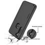 SunRemex Moto G Power Case with Tempered Glass Screen Protector,Moto G Stylus Card Holder Case Kickstand with Credit Card Protective Wallets Cover for Moto G Power/Moto G Stylus Phone (Black)