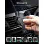 UGREEN Car Air Vent Mount Cell Phone Holder Gravity Compatible for iPhone 11 Pro Max SE XR XS X 6S 7 Plus 8 6 Samsung Galaxy S20 Ultra S9 S10 S8 S7 Edge S6 Google Pixel 4 2 XL LG G8 Smartphone (Black)