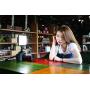 VILTROX L116T RA CRI95 Super Slim LED Light Panel,3300K-5600K LED Video Light Panel, LCD Display Screen,Color Temperature and Brightness can be Adjusted with NP-F550 Lithium Battery
