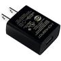 UL Certified USB Wall Charger Power Supply 5v 1A (1000mA) Universal Portable Travel Power Adapter Plug Block High Speed for iPhone iPad iPad Samsung HTC LG iPod Nokia Travel Office Home Use