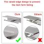 YUMORE Toilet Paper Holder, SUS 304 Stainless Steel Modern Double Roll Tissue Holder with Phone Shelf, Rustproof and Bathroom Washroom Tissue Roll Holder with Stuff Shelf, Brushed Finish