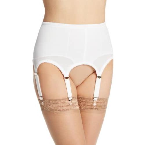 Rago Womens Plus-Size Six Strap Shaper Garter Belt (X)