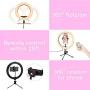 10 inch RGB Ring Light with Stand,LED Colorful Ringlight with Remote Control Phone Holder for YouTube TikTok Video Live Stream Selfie Makeup Photography