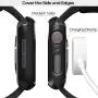 pzoz Compatible Apple Watch Series 5 / Series 4 Case with Screen Protector 44mm Accessories Slim Guard Thin Bumper Full Coverage Matte Hard Cover Defense Edge for Women Men New Gen GPS iWatch (Black) pzoz Compatible Apple Watch Series 5 / Series 4 Case with Screen Protector 44mm Accessories Slim Guard Thin Bumper Full Coverage Matte Hard Cover Defense Edge for Women Men New Gen GPS iWatch (Black)