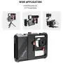 SmallRig Smartphone Video Rig, Filmmaking Vlogging Rig Phone Video Stabilizer Aluminium Alloy Grip w 1/4", Cold Shoe Mount Lens Mount and Lens Adapter for Videomaker Videographer - CPU2494 SmallRig Smartphone Video Rig, Filmmaking Vlogging Rig Phone Video Stabilizer Aluminium Alloy Grip w 1/4", Cold Shoe Mount Lens Mount and Lens Adapter for Videomaker Videographer - CPU2494