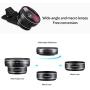 Phone Camera Lens, Zecti Lens Kit for iPhone, Samsung, Pixel, Macro and Wide Angle Lens with Lens Clip and Carrying Pouch