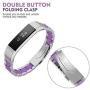 Greeninsync Compatible with Fit bit Alta Bands Metal, Special Edition Replacement for Alta HR Stainless Steel Bands Adjustable Accessory Wristband Small Large for Alta Bracelet Women Men Girls Boys
