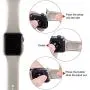 Pack 3 Compatible with Apple Watch Band 38mm 40mm 42mm 44mm, Soft Silicone Band Replacement for Apple iWatch Series 4, Series 3, Series 2, Series 1