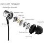 1MORE E1009-SV Piston Fit in-Ear Earphones Fashion Durable Headphones with 4 Color Options, Noise Isolation, Pure Sound, Phone Control with Mic for Smartphones/PC/Tablet, Silver