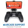 Mobile Phone Controller Clip Holder Mount - for iOS 13 Arcade Game Smartphone cellphones Foldable Bracket Adapter Clamp, Compatible with PS4 Dualshock, Gamepad, Joystick by Reseeda (PS4)
