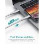 Xcentz iPhone 11 Charger, USB C to Lightning Cable [3ft Apple MFi Certified] Fast Charging Power Delivery Nylon Braided iPhone Cable for iPhone 11/11 Pro/11 Pro Max/XS Max/XS/XR/X/8/8 Plus, Silver
