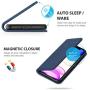 SHIELDON iPhone 11 Pro Case, Genuine Leather iPhone 11 Pro Wallet Auto Sleep Wake Flip Magnetic Cover RFID Blocking Card Slots Holder Kickstand Case Compatible with iPhone 11 Pro (5.8") - Royal Blue