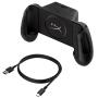 HyperX ChargePlay Clutch – Qi Certified Wireless Charging Controller Grips for Mobile Phones, Detachable Battery Pack, Compatible with Qi Enabled Android and iPhone Devices, USB Charging Option