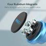 MEIDI Air Vent Phone Holder, Universal Magnetic Phone Car Mount 360 Rotation Cell Phone GPS Holder Compatible iPhone Samsung HTC and Mini Tablets (Blue)
