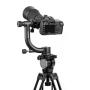 Movo GH600 Vertical, Portrait Mount Carbon Fiber Gimbal Tripod Head with Arca-Swiss Quick-Release Plate
