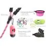 BAAPET 2 Packs 5 FT Strong Dog Leash with Comfortable Padded Handle and Highly Reflective Threads Dog Leashes for Medium and Large Dogs BAAPET 2 Packs 5 FT Strong Dog Leash with Comfortable Padded Handle and Highly Reflective Threads Dog Leashes for Medium and Large Dogs