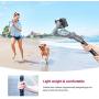 ULANZI Carbon Fiber Handle Grip, Lightweight Extension Monopod Pole Stick for Gimbal Smartphone Cameras