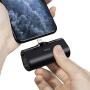 iWALK Small Portable Charger 4500mAh Ultra-Compact Power Bank Cute Battery Pack Compatible with iPhone 11 Pro/XS Max/XR/X/8/7/6/Plus Airpods and More,Black