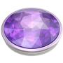 PopSockets PopGrip - Expanding Stand and Grip with Swappable Top - Disco Crystal Orchid