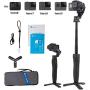 FeiyuTech Vimble 2A Selfie Stick 3- Axis Handheld Gimbal Stabilizer for GoPro Hero 8/7/6/5 Action Camera
