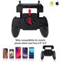 YSSHUI Mobile Game Controller,4-in-1 Cooling Pad Power Bank Shoot and Sensitive Aim Trigger Controller Ergonomic Gamepad for Android & iOS(4000mAh)