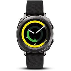 Samsung Gear Sport Smartwatch, Black (SM-R600NZKAXAR) (Renewed)