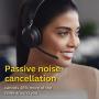 Jabra Evolve2 65 UC Wireless Headphones with Link380a, Stereo, Black – Wireless Bluetooth Headset for Calls and Music, 37 Hours of Battery Life, Passive Noise Cancelling Headphones