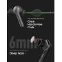 Wireless Earbuds, Bluetooth Earbuds with Microphone, IPX7 Waterproof, CVC8.0 Noise Reduction, Stereo Sound Headphones，USB C，40H Playtime with Mini Charging Case，for iPhone/Samsung/Android (Black)