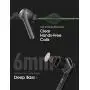 Wireless Earbuds, Bluetooth Earbuds with Microphone, IPX7 Waterproof, CVC8.0 Noise Reduction, Stereo Sound Headphones，USB C，40H Playtime with Mini Charging Case，for iPhone/Samsung/Android (Black)