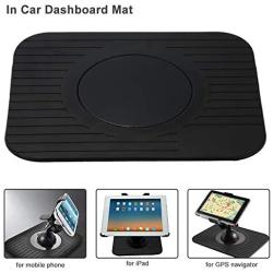 Helen-Box - Car Interior Accessories GPS Dashboard Mount Holder Nav Dash Mat for iPad GPS Mobile Phone Anti-Slip Mat car styling