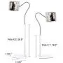 Creatop Tablet Floor Stand with Flexible Gooseneck and Stable Aluminum Base Suitable for 3.5” - 10.6” Smart Phone & Tablet White Creatop Tablet Floor Stand with Flexible Gooseneck and Stable Aluminum Base Suitable for 3.5” - 10.6” Smart Phone & Tablet White