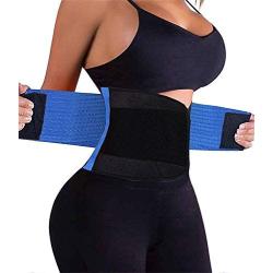 VENUZOR Waist Trainer Belt for Women Men - Waist Cincher Trimmer Weight Loss Ab Belt - Sport Sweat Workout Slimming Body Shaper Belt