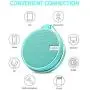 INSMY Portable IPX7 Waterproof Bluetooth Speaker, Wireless Outdoor Speaker Shower Speaker, with HD Sound, Support TF Card, Suction Cup, 12H Playtime, for Kayaking, Boating, Hiking (Mint)