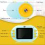 Kids Selfie Camera Waterproof WiFi Digital Camera Child Mini Camera 1080P with 32GB SD Card for 3-8 Years Old Boys Girls Birthday Gift Toy Camera (Blue)