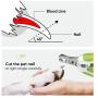 Dog & Cat Nail Clippers, Professional Pet Trimmer with Safety Guard to Avoid Over Cutting, Free Nail File & Lock Switch, Professional Grooming Tool for Large and Small Animals