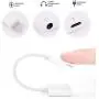 for iPhone Headphone Adapter Dongle Charger Jack AUX Audio 3.5 mm with iPhone 7/7Plus/8/8Plus/X/XS/XR/10/XS /11 /MAX Accessory Headset Audio & Charger Compatible All iOS Systems