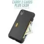 Smartish iPhone XR Wallet Case - Wallet Slayer Vol. 1 [Slim + Protective] Credit Card Holder for Apple iPhone 10R (Silk) - Black Tie Affair