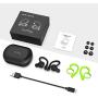 HolyHigh Wireless Earbuds Bluetooth 5.0 IPX7 Waterproof, TWS Headphones 26H Long Playtime with Charging Case, Build-in Mic in Ear Sports Earbuds for Android
