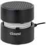 iSound Fire Aluminum Rechargeable 3.5mm Aux Portable Speaker (Black)