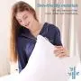 Dreaming Wapiti Pillows for Sleeping, 2 Pack Shredded Memory Foam with Machine Washable Bamboo Cover, Adjustable Loft-Stomach Side Back Sleeper (Queen), (2-Pack), White Dreaming Wapiti Pillows for Sleeping, 2 Pack Shredded Memory Foam with Machine Washable Bamboo Cover, Adjustable Loft-Stomach Side Back Sleeper (Queen), (2-Pack), White