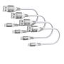 TT&C Short iPhone Cable Charger [ 6 inches ] Sync and Charging Data Cord Compatible with iPhone 11/ Xs/Xs Max/Xr/X/8/8 Plus/7/7 Plus/6s/6/5/iPad (White)