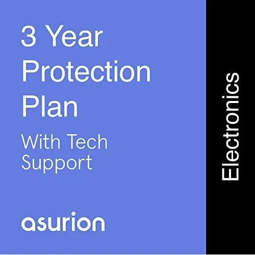 ASURION 3 Year Electronics Protection Plan with Tech Support $250-299.99 ASURION 3 Year Electronics Protection Plan with Tech Support $250-299.99