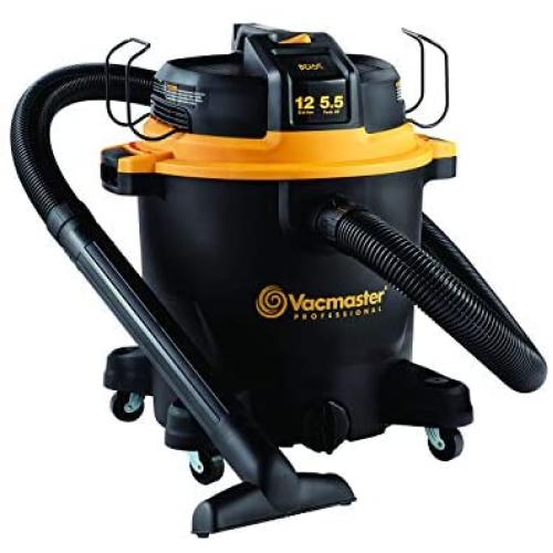 Vacmaster Professional - Professional Wet/Dry Vac, 12 Gallon, Beast Series, 5.5 HP 2-1/2" Hose (VJH1211PF0201)