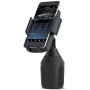 Yeegewin Universal Car Phone Holder Cup Holder Cell Phone Mount with Three-Side Grips and One-Touch Design Compatible with All Smartphones